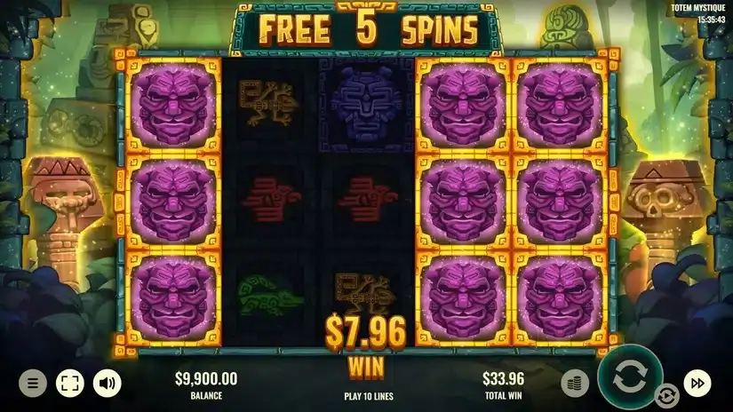 Totem Mystique slot screenshot 7