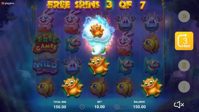 Wild Creatures slot screenshot 5