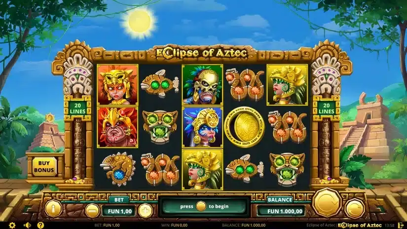 Eclipse of Aztec slot screenshot 1