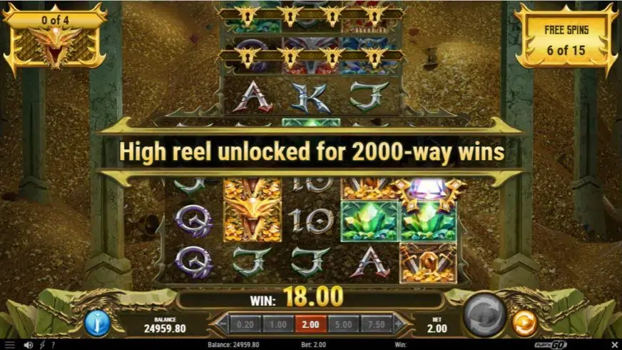 24K Dragon slot screenshot 3