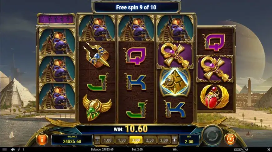 Ankh of Anubis slot screenshot 4