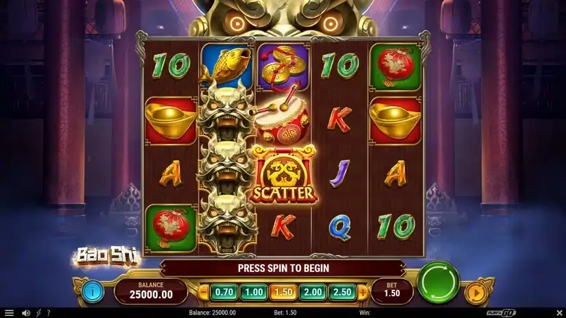 Bao Shi slot screenshot 
