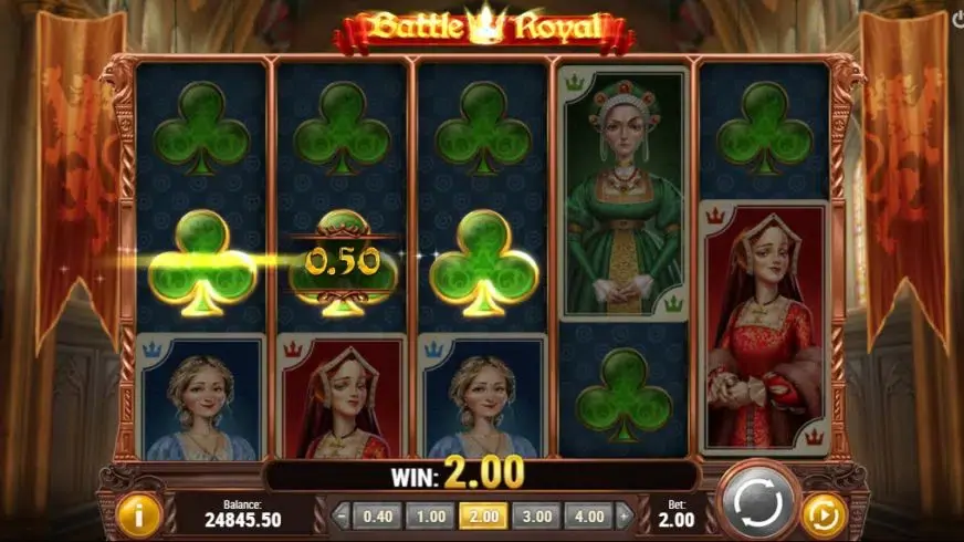 Battle Royal slot screenshot 3