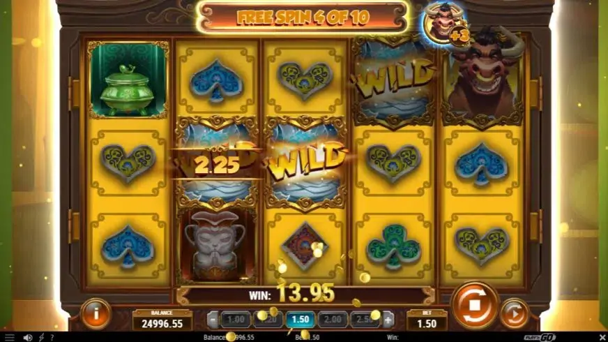 Bull in a China Shop slot screenshot 