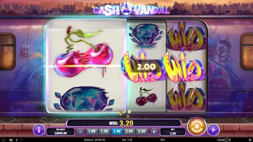 Cash Vandal slot screenshot 2