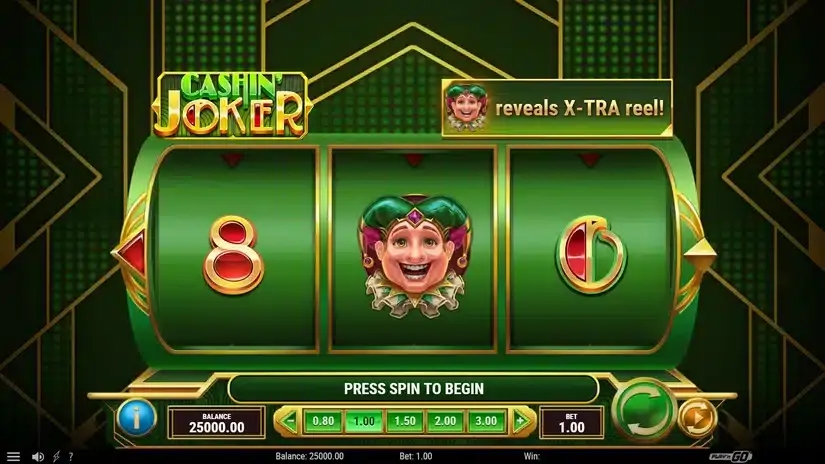 Cashin’ Joker slot screenshot 2
