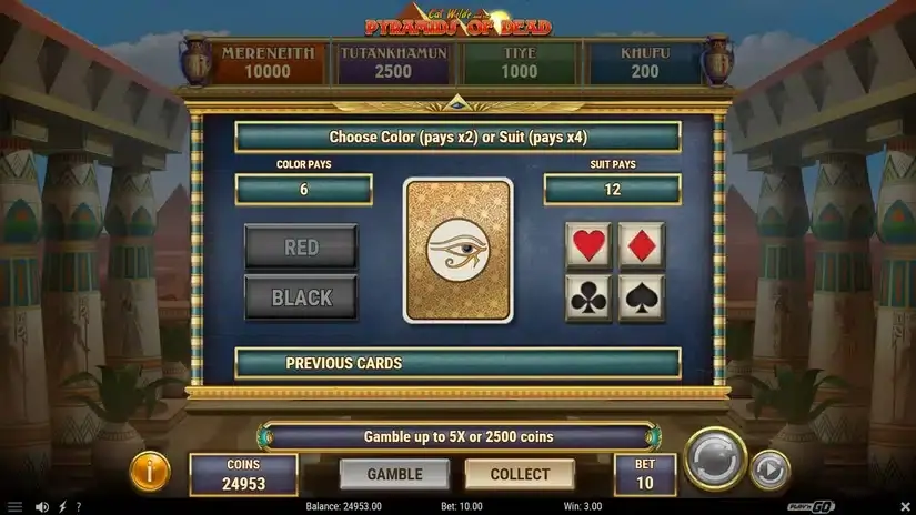 Cat Wilde and the Pyramids of Dead slot screenshot 3