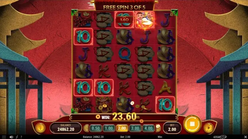 Celebration of Wealth slot screenshot 4