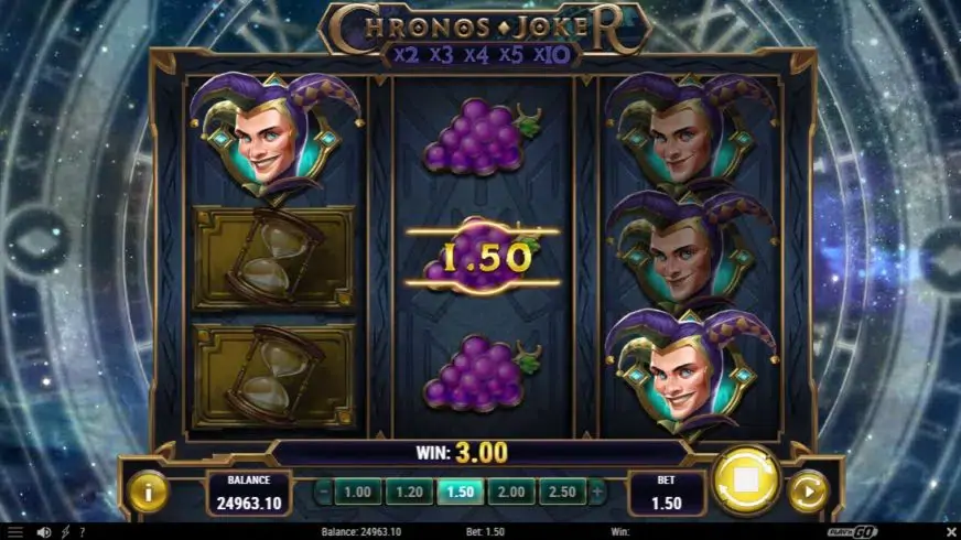 Chronos Joker slot screenshot 4