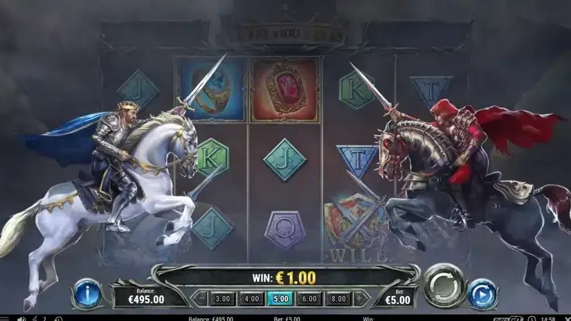 Clash of Camelot slot screenshot 5