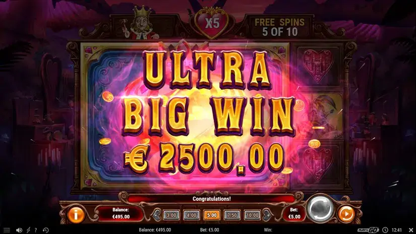 Court of Hearts slot screenshot 11