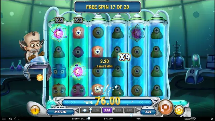 Dr Toonz slot screenshot 