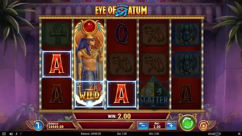 Eye of Atum slot screenshot 3