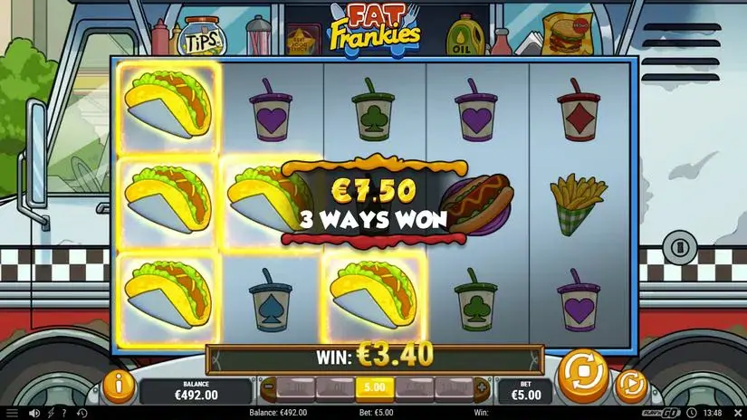 Fat Frankies slot screenshot 2