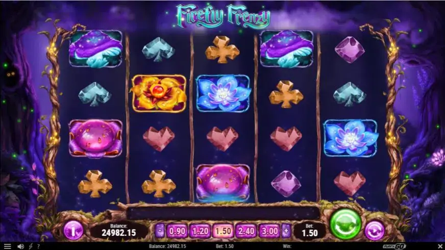 Firefly Frenzy slot screenshot 1