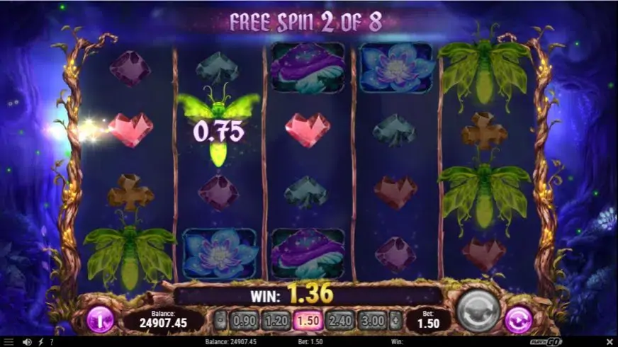 Firefly Frenzy slot screenshot 5