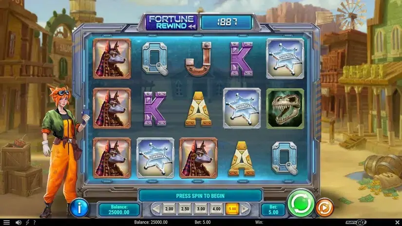 Fortune Rewind slot screenshot 1