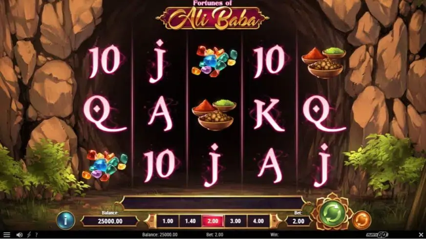 Fortunes of Alibaba slot screenshot 1