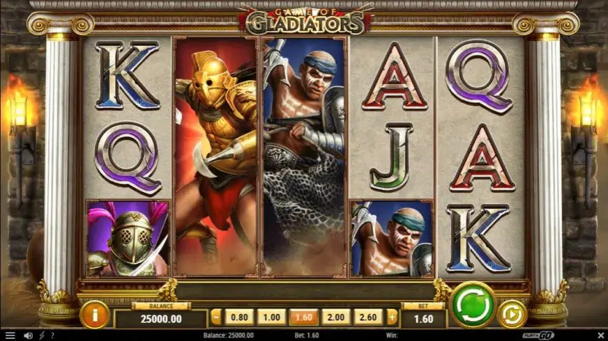 Game of Gladiators slot screenshot 1