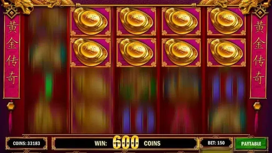 Golden Legend slot screenshot 2