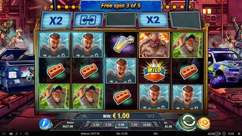 Hooligan Hustle slot screenshot 4