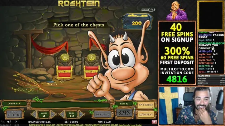 Hugo Goal slot screenshot 4