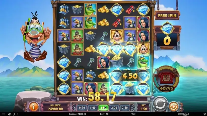 Hugo Legacy slot screenshot