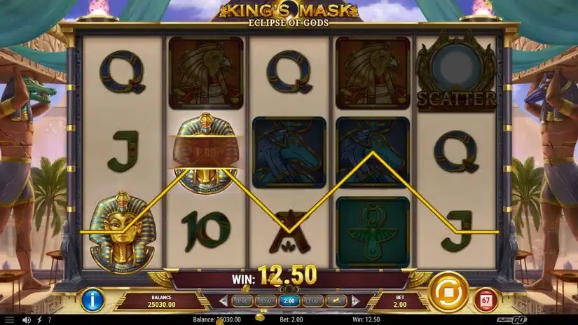 King’s Mask Eclipse of Gods slot screenshot 4