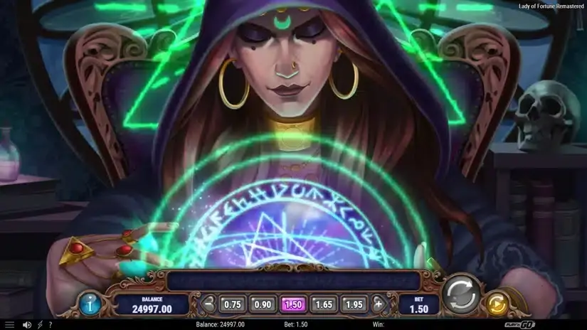 Lady of Fortune Remastered slot screenshot 2