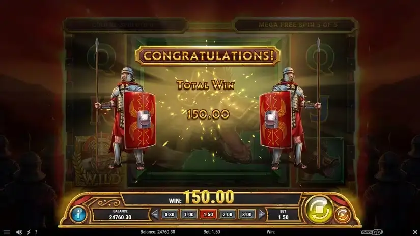 Legion Gold Victory! slot screenshot 