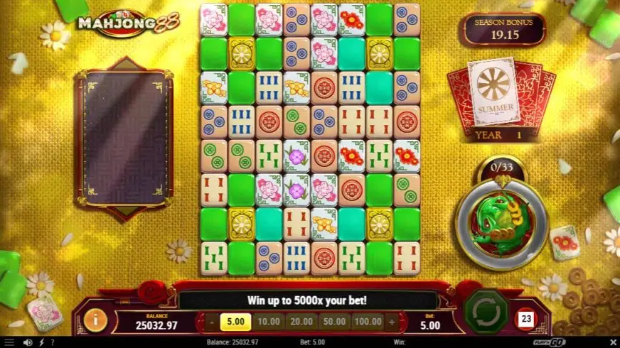 Mahjong 88 slot screenshot 4