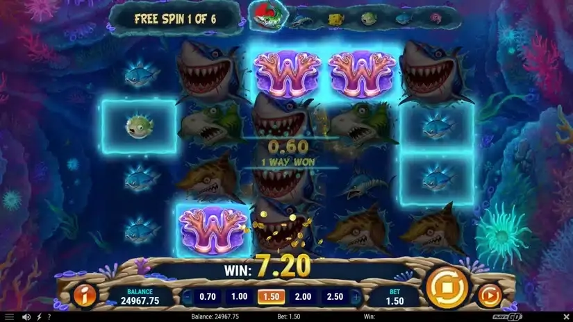 Mega Don Feeding Frenzy slot screenshot 6