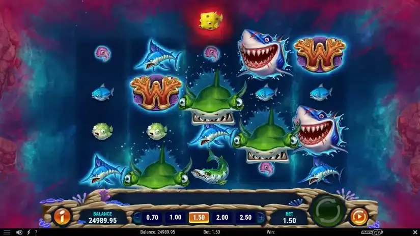 Mega Don Feeding Frenzy slot screenshot 3