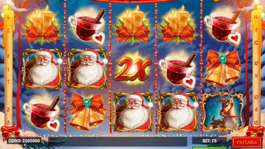 Merry Xmas slot screenshot 1