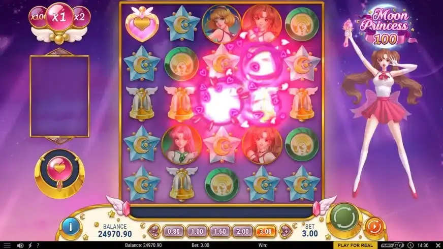 Moon Princess 100 slot screenshot 3