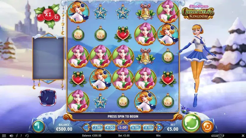 Moon Princess Christmas Kingdom slot screenshot