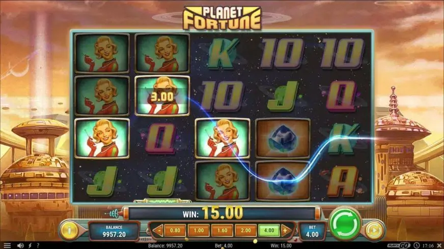 Planet Fortune slot screenshot 1