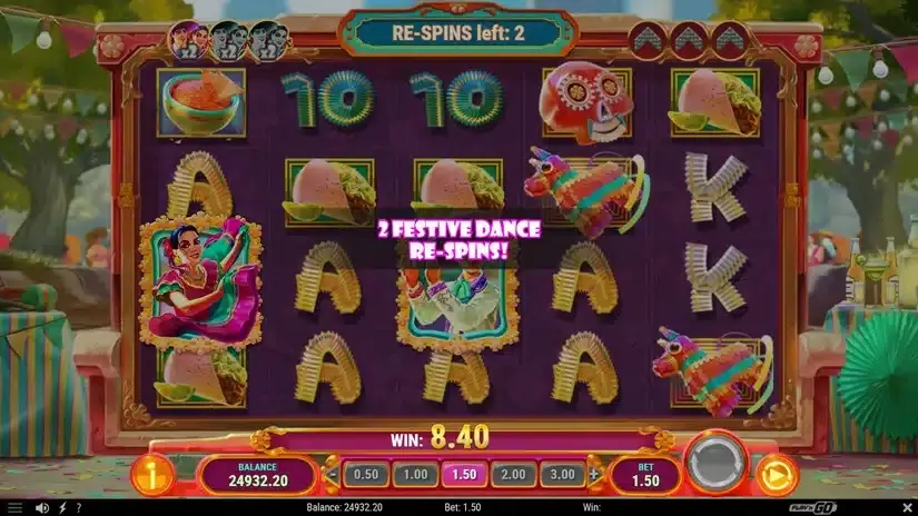 Puebla Parade slot screenshot 3