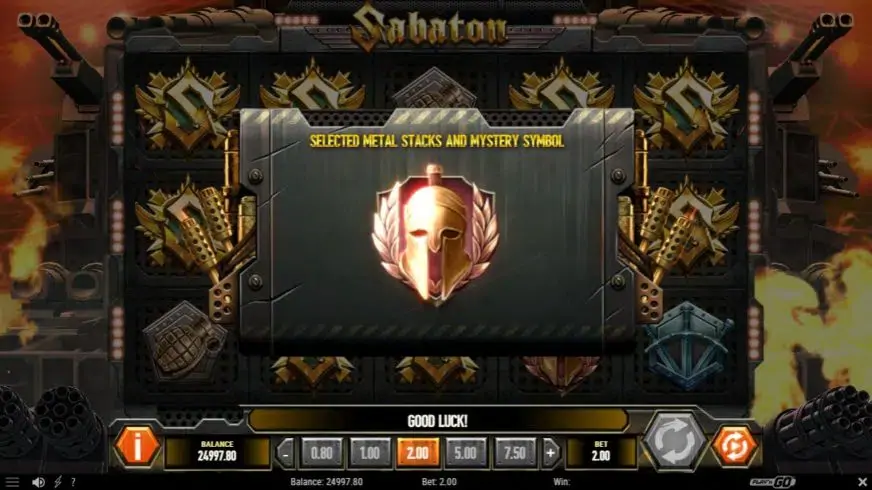 Sabaton slot screenshot 5