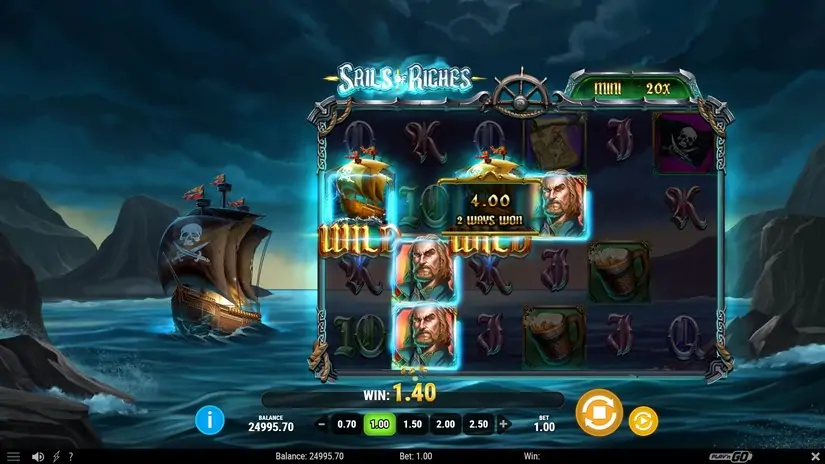 Sails of Riches slot screenshot 4