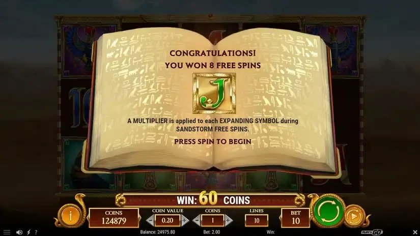 Scales of Dead slot screenshot 2
