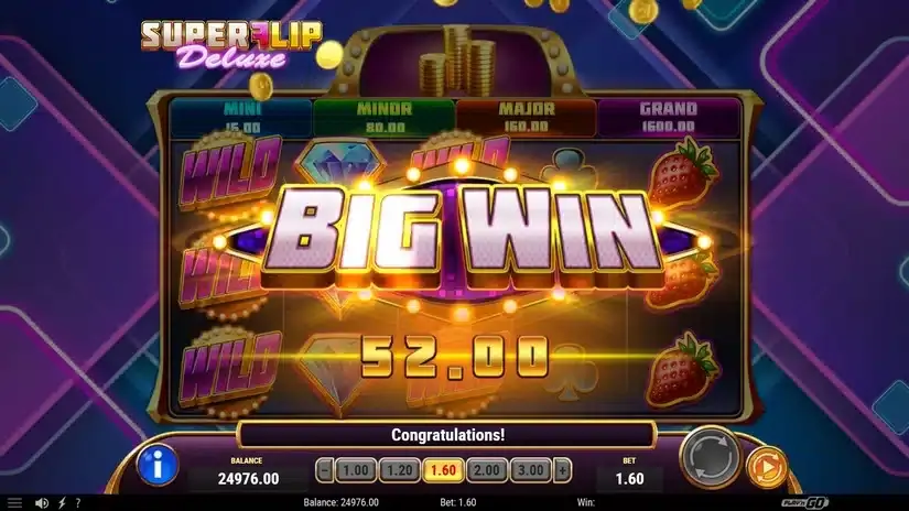 Super Flip Deluxe slot screenshot 