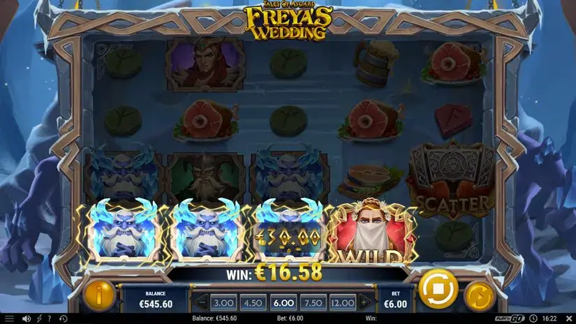 Tales of Asgard Freya’s Wedding slot screenshot 4