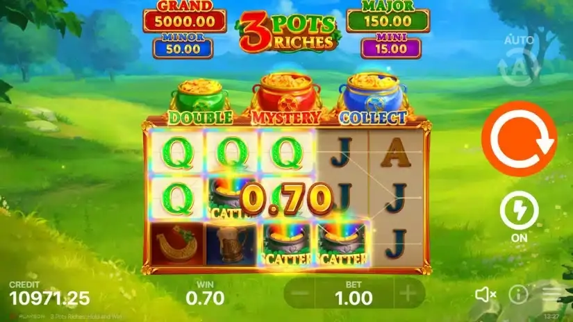 3 Pots Riches: Hold and Win slot screenshot 3