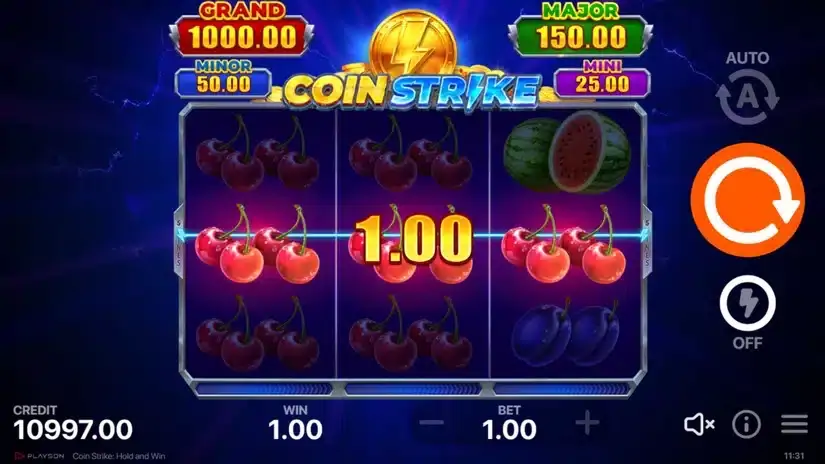 Coin Strike: Hold and Win slot screenshot 2