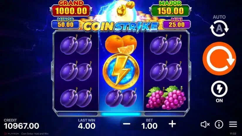 Coin Strike: Hold and Win slot screenshot 3