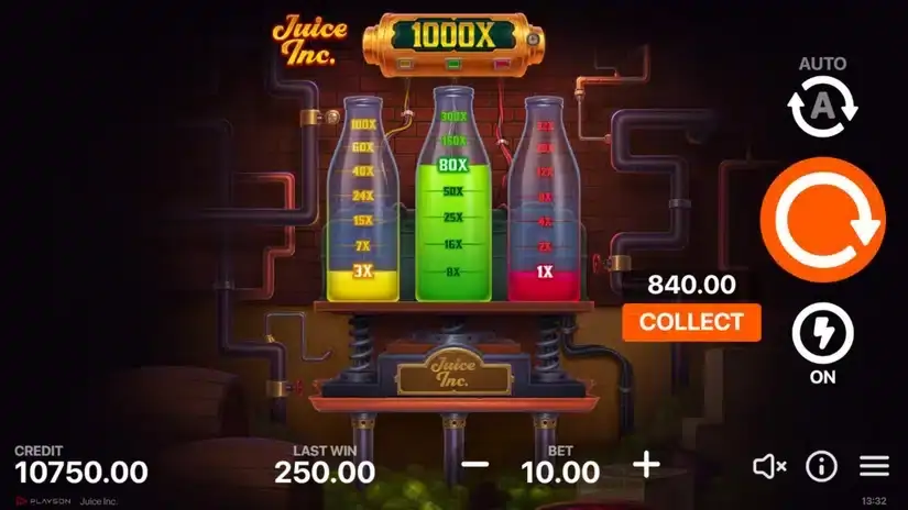 Juice Inc. slot screenshot 4