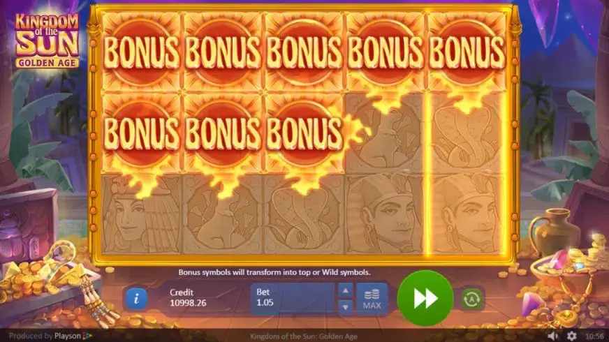 Kingdom of the Sun – Golden Age slot screenshot 3