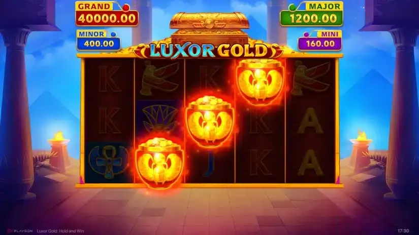 Luxor Gold: Hold and Win slot screenshot 3