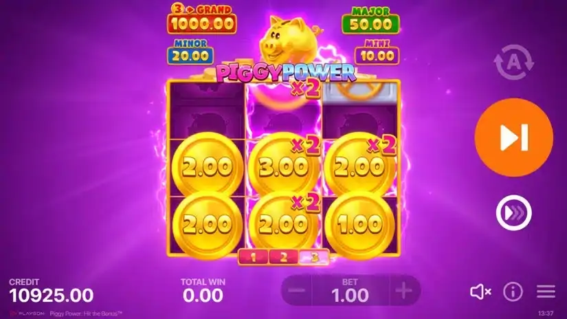 Piggy Power: Hit the Bonus slot screenshot 4